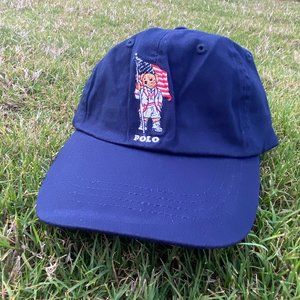 Ralph Lauren - Polo Bear Baseball Hat - Blue - NEW